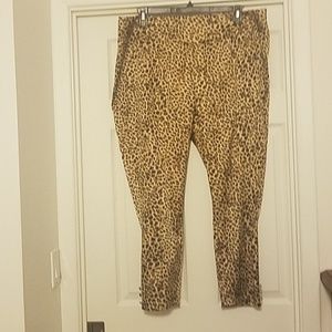 Retro Chic by Torrid, Leopard print pants